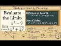 Indeterminate Forms and Factoring