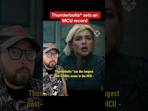 Thunderbolts* has the longest post-credits scene in the MCU** (**as long as you don't count shows)