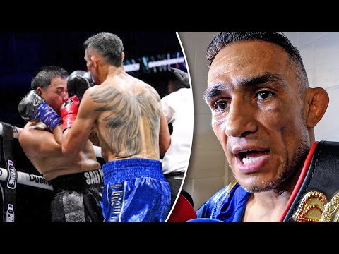 Tony Ferguson IMMEDIATE REACTION TO SALT PAPI KO & DARREN TILL BRUTAL KO