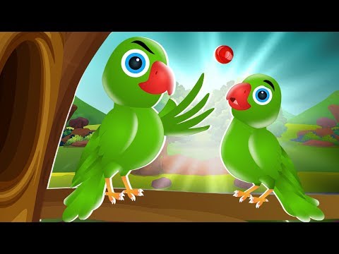 Chitti Chilakamma - Parrots Animation Telugu Rhymes for Children | Simple Rhymes Tv