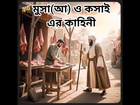 মুসা (আ) ও কসাই এর কাহিনী #shorts #shortsvideo #islamicvideos #islam #foryou