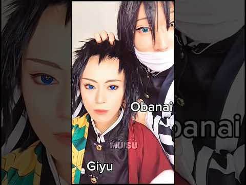 Kny cosplay cute and funny moments 😂#demonslayer #kimetsunoyaiba #cosplay #foryou #shorts