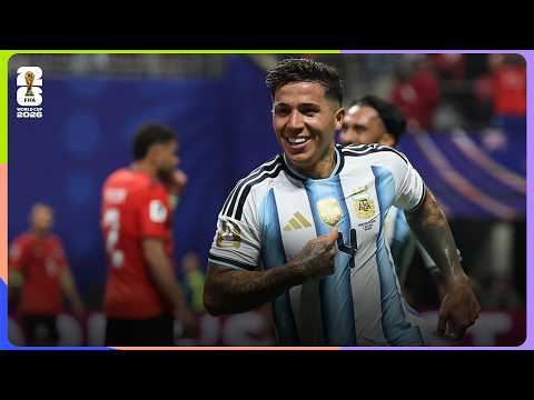 Enzo Fernandez Goal | Argentina 3-2 Egypt | FIFA World Cup 2026™