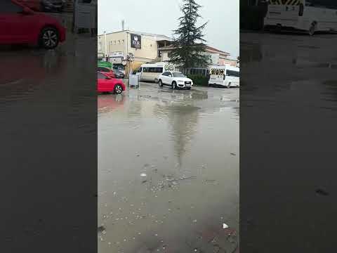 Yağmur Sonrası Metal Sanayi Göle Döndü