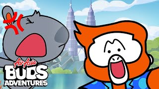 Cruising The Skies of Malaysia + More @AirAsiaBuds Educational Cartoons | Moonbug Play and Learn