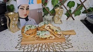 وصفه خاصه بصمون الهمبركر مع شرائح الدجاج والجبن