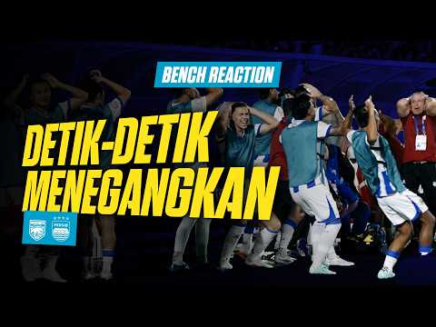 Nyaris Menang, PERSIB Gagal Selebrasi di Menit Akhir | Bench Reaction vs Borneo FC