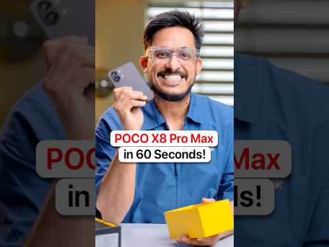 POCO X8 Pro Max in 60 Seconds!