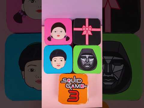 ❤️‍🔥Unboxing Squid Game3 Blind Box❤️‍🔥