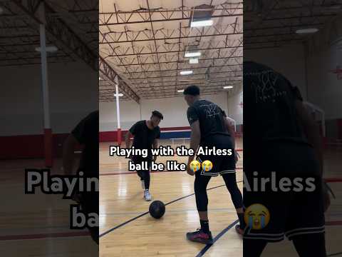 Playing with the Airless ball be like 😭
