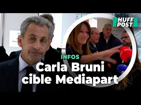 Le geste déroutant de Carla Bruni contre Mediapart après la condamnation de Sarkozy