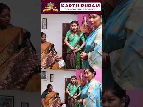 "இது எங்க ஊரு Traditional Saree"🤗 Sunita Home Tour