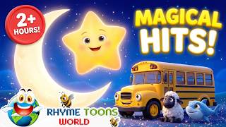 Twinkle Twinkle Little Star ⭐ | 2 Hr 18 Min Nursery Rhymes | Rhyme Toons World