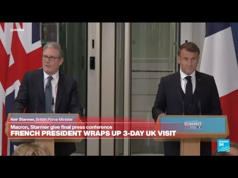 YouTube video thumbnail: France, UK Agree on Migrant Returns Plan, Nuclear Coordination