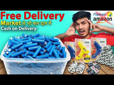 Free Delivery - DC Motor | Lithium Battery | Electronic Parts & Project Kit | Big Unboxing 🔥