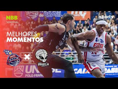 FRANCA 69 X 71 BRASÍLIA | MELHORES MOMENTOS | NBB 2025/26 | sportv