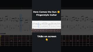 Here Comes the Sun – Fingerstyle Guitar (The Beatles)