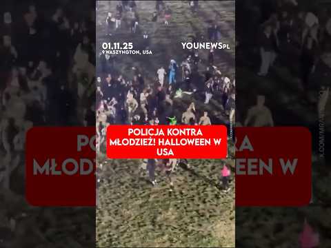 Policja kontra młodzież! Halloween w USA (01.11)