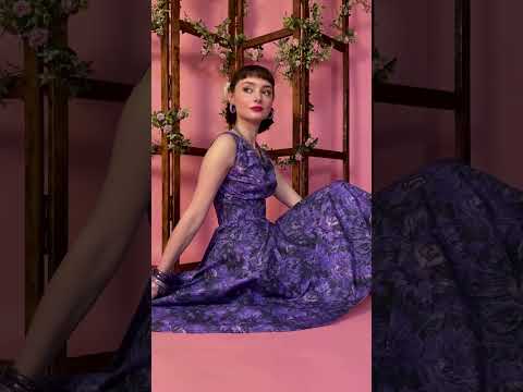 Dreaming of summer… #vintagefashion #purple #circleskirt #fashiontok #winterstyling #stockings
