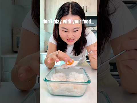 don’t play with your food… #foodexperiment #eggs #eggyolk #curedeggyolks