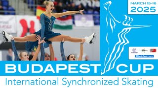 Budapest Cup 2025 - Synchronized Skating Competition