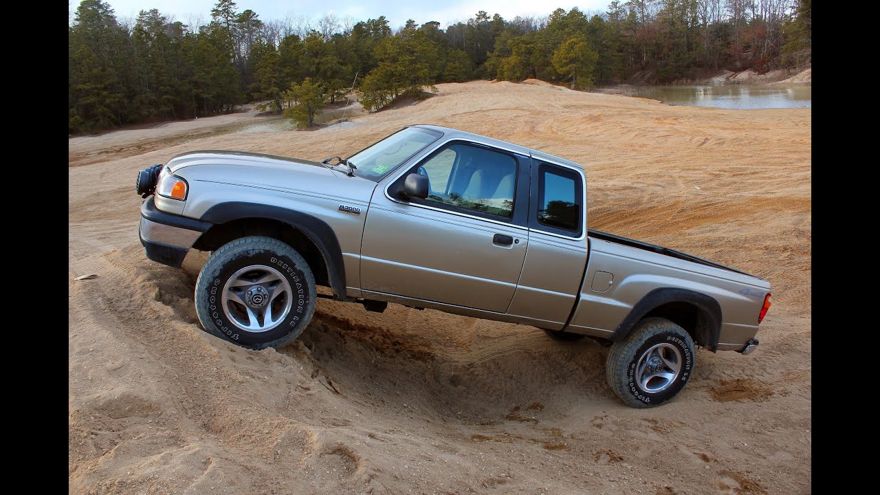 OFF ROAD in my Ford Ranger (Mazda B3000)
