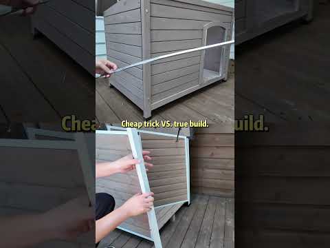 Aluminum VS Metal Frame dog house