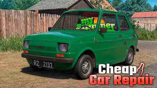 Virei o Doido do Carro Verde - Cheap Car Repair #11
