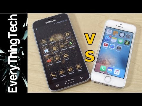 (ENGLISH) Samsung Galaxy Express Prime VS iPhone 5S