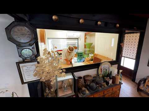 ALL by himself, by HAND, every morning. Soba Noodle Master