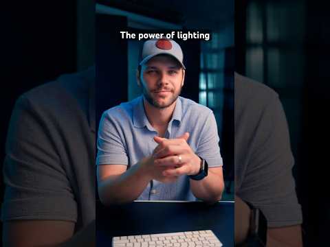 Why Lighting Beats ANY Camera (in 10 Seconds 👀) #lighting #camera