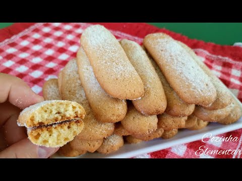 Biscoito Tipo Champanhe | Aprenda em Menos de 2 Minutos