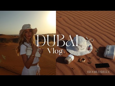 My Dubai Week Vlog 🌅 Gigi’s, Desert Days & Big News 👀 #dubaivlog   #weeklyvlog  #softlaunch
