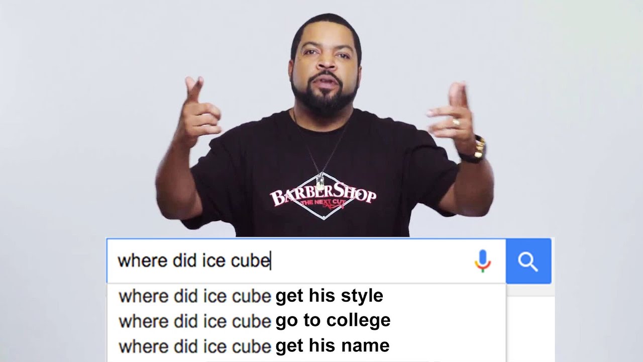 Ice Cube Answers The Web-s Most Searched Questions