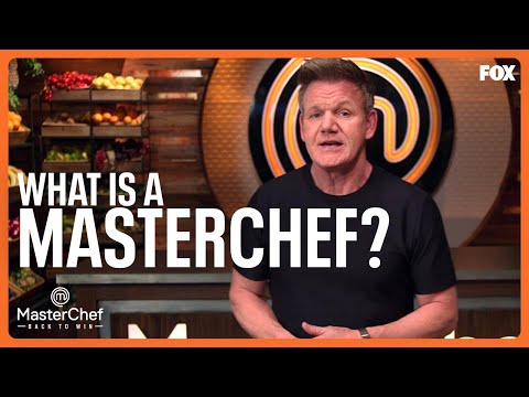 What Does It Mean To Be A MasterChef? | MASTERCHEF