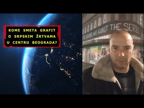 Narodne patrole opet postavile izbrisani grafit o srpskim žrtvama u centru BGD, pa srbomrzcima ...