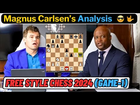 Magnus Carlsen's Analysis (Freestyle Chess Game - 1)