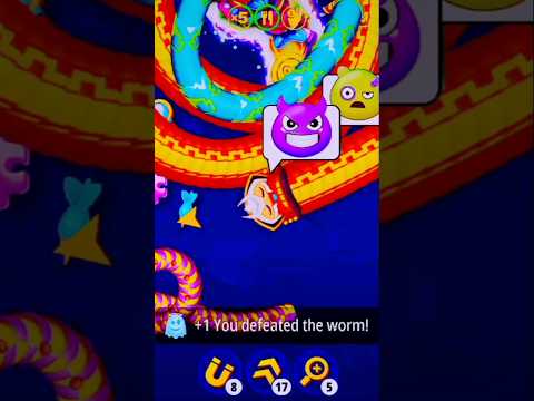 #wormszone #trending #cacingbesar #shortshindi #gaming #snake