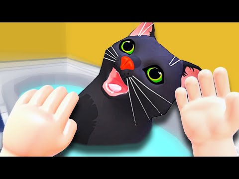 I Opened a Cat Cafe for Babies!