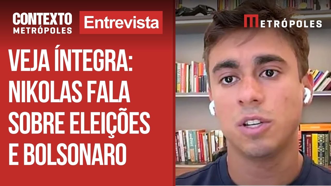 Íntegra: Nikolas Ferreira fala sobre “Caminhada pela Liberdade” e eleições 2026
