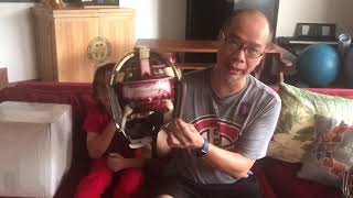 EYECANDYAIR Family Member Unboxing His Freshly Painted Goalie Mask
