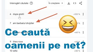 Vezi ce caută lumea pe internet cu Google Trends