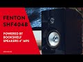 Fenton SHF404B 4" Powered Bluetooth Bookshelf Speakers