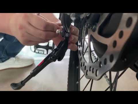 How to Install the Kickstand of E-bike