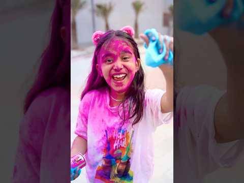 amaira ke holi balloons #shorts #thegeetagurjar