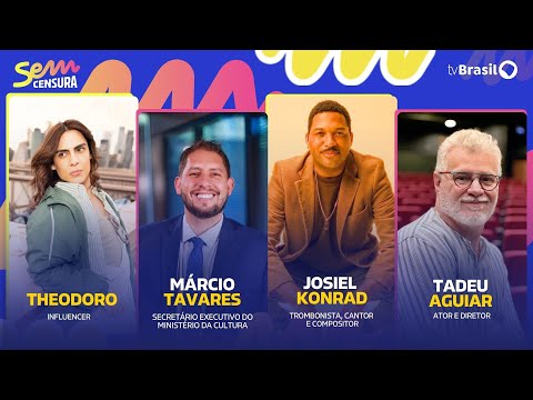 🔴 SEM CENSURA RECEBE THEODORO, TADEU AGUIAR, JOSIEL KONRAD, MÁRCIO TAVARES