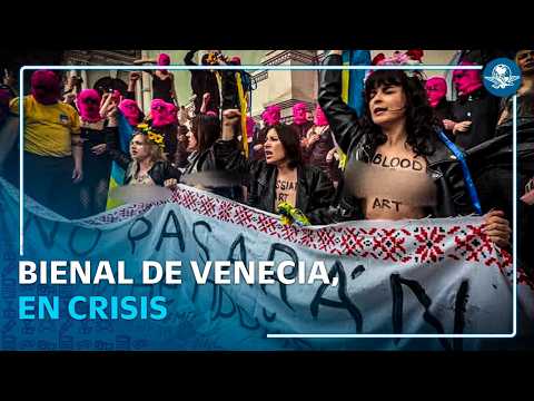 Bienal de Venecia reabre pabellón ruso y desata protestas por la guerra