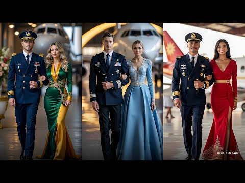 The Most Beautiful Pilot Wing Ceremony In the World | 100 Nations🌍 | Pt. 02 #aiart #aivideo #ai