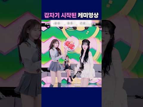 갑자기 시작된 케미영상.