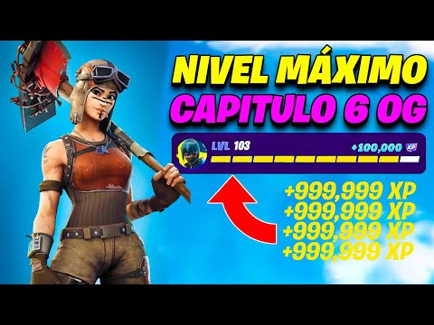 [MAPA de XP] Como *SUBIR RAPIDO DE NIVEL* en FORTNITE *TIENDA OG RENEGADA* BUG de XP Capítulo 6 OG